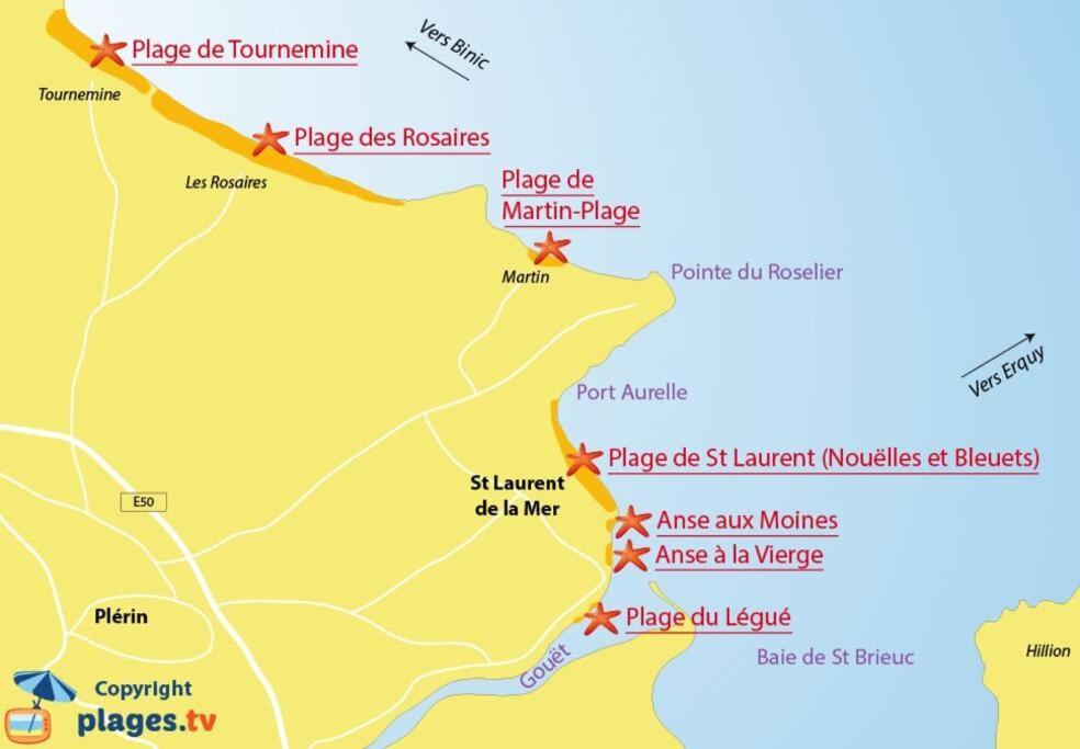 Appartement Neuf, Port Le Legue Plérin Kültér fotó